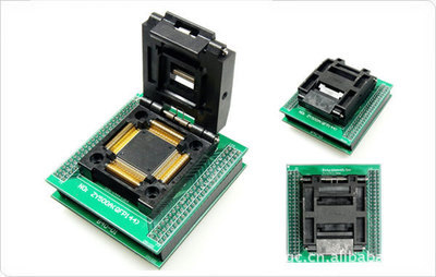 【周立功ZY500A燒錄座\適配座\單片機(jī)測(cè)試座\老化座\IC插座】?jī)r(jià)格,廠家,圖片,集成電路/IC,重慶春創(chuàng)電子科技-